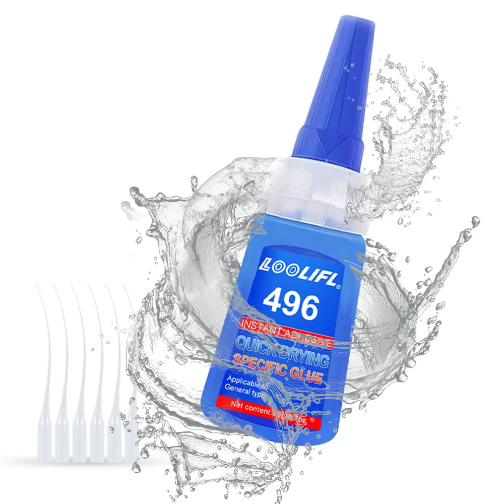 LOOLIFL 496 Sekundenkleber 20 g stark haftend für Leder und Holz