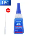 LOOLIFL 496 Sekundenkleber 20 g stark haftend für Leder und Holz – Farbe HB-496-20G-1PC