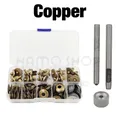 Magnetische Snap Knöpfe 17 mm für Geldbörse Tasche Notebook Lederhandwerk – Farbe Copper