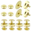 Magnetverschlüsse Rund 14 bis 18 mm für Leder Druckknöpfe Taschen – Farbe 14mm Gold