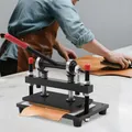 Manuelle Lederschneidemaschine 2000 kg für Leder Stoff Gummi Papier – 5