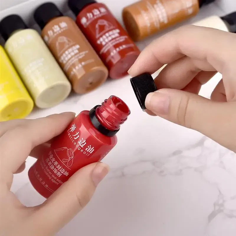 Matt Leder Rand Ölfarbe für DIY Lederwaren