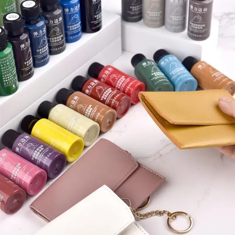 Matt Leder Rand Ölfarbe für DIY Lederwaren