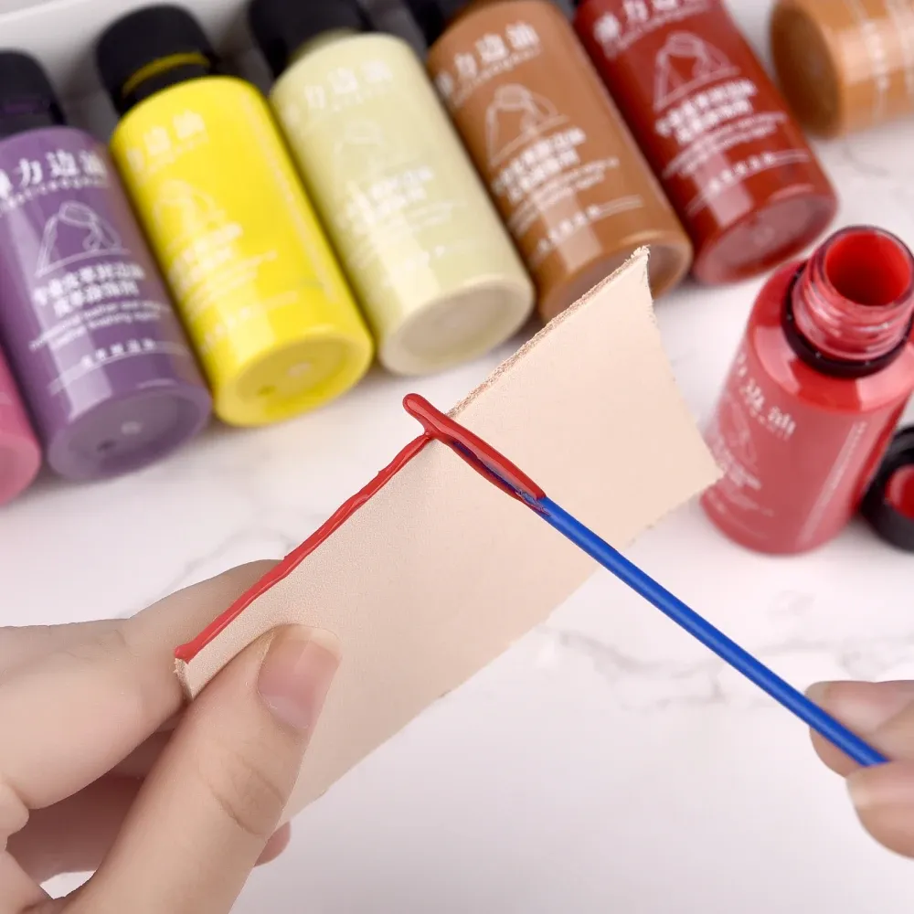 Matte Elastische Kanten Versiegelung Öl Leder Rand Farbe