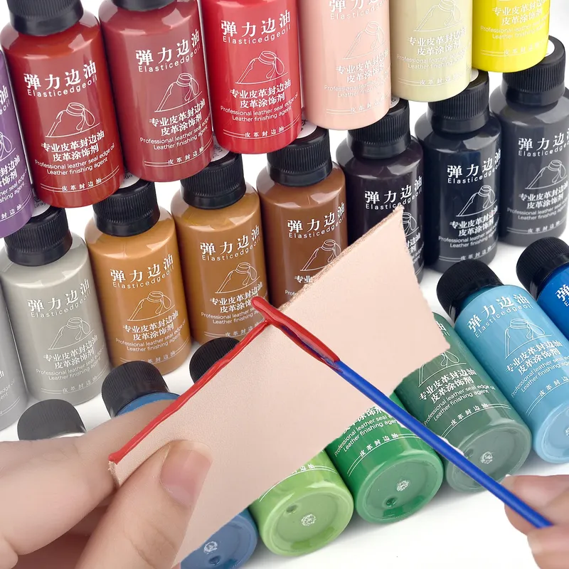 Matte Lederkante Ölfarbe für DIY Schuhe und Taschen