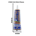 Mehrzweckkleber stark flexibel für Stoff Leder Metall Kunststoff – Farbe 50ML 1piece