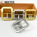 Messing Gürtelschnalle Einzel Doppel Pin Edelstahl Herren – 2