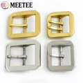 Messing Gürtelschnalle Einzel Doppel Pin Edelstahl Herren – 4