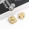 Metall Drehverschlüsse 40x38mm bis 50x35mm für Handtaschen 4 bis 30 Sets – 5