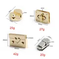 Metall Drehverschlüsse 40x38mm bis 50x35mm für Handtaschen 4 bis 30 Sets – 1