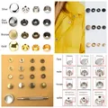 Metall Druckknöpfe 10 bis 20 mm für Leder Taschen Jacken Kleidung – 2