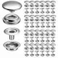 Metall Druckknöpfe 10 bis 20 mm für Leder Taschen Jacken Kleidung – 4