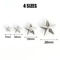 Metall Stern Nieten 7mm bis 20mm für Kleidung und Taschen 10 bis 200 Stück – 2