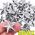 Metall Stern Nieten 7mm bis 20mm für Kleidung und Taschen 10 bis 200 Stück – 1