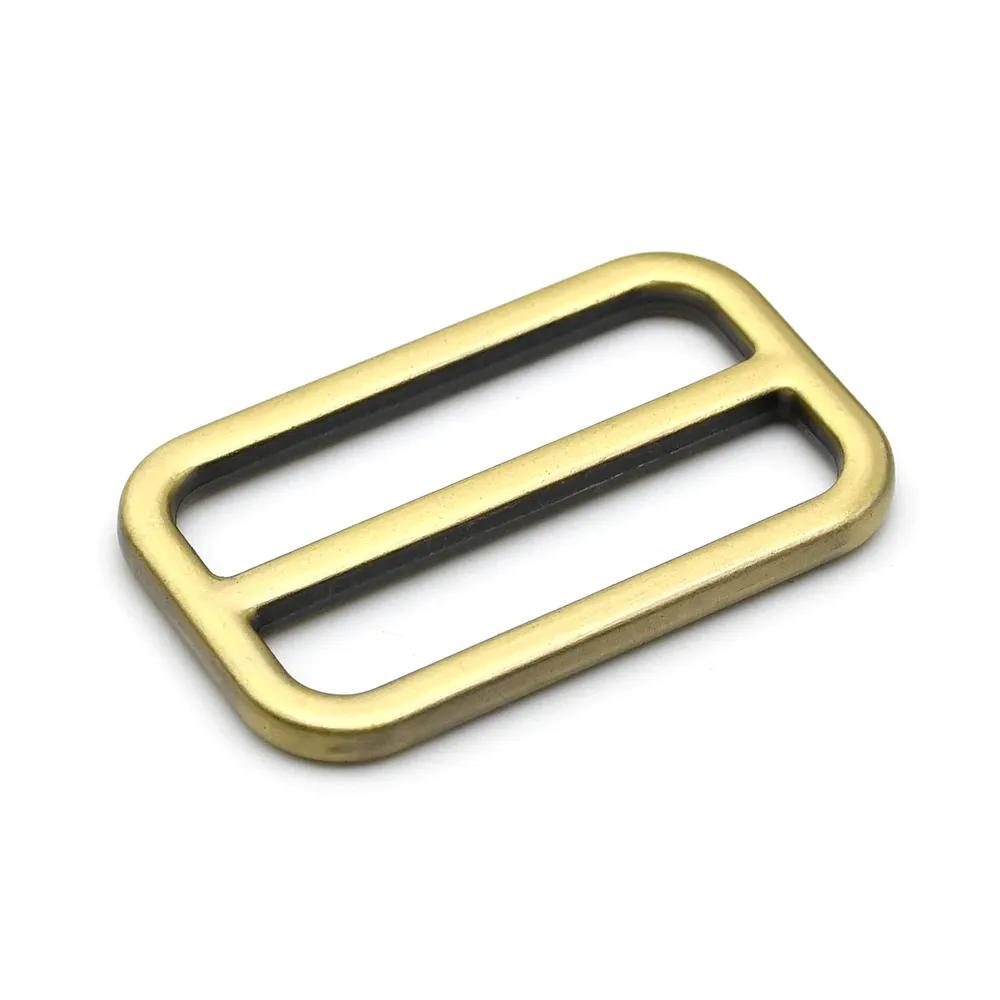 Metallring Tri-Glide Schnalle für Taschen Lederhandwerk Gurtband Kleidung