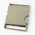 Metallschnallen 40mm bis 50mm Schnellverschluss für Hundeleinen 2 bis 4 Stück – Farbe Silber