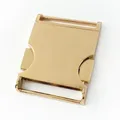 Metallschnallen 40mm bis 50mm Schnellverschluss für Hundeleinen 2 bis 4 Stück – Farbe Hellgold