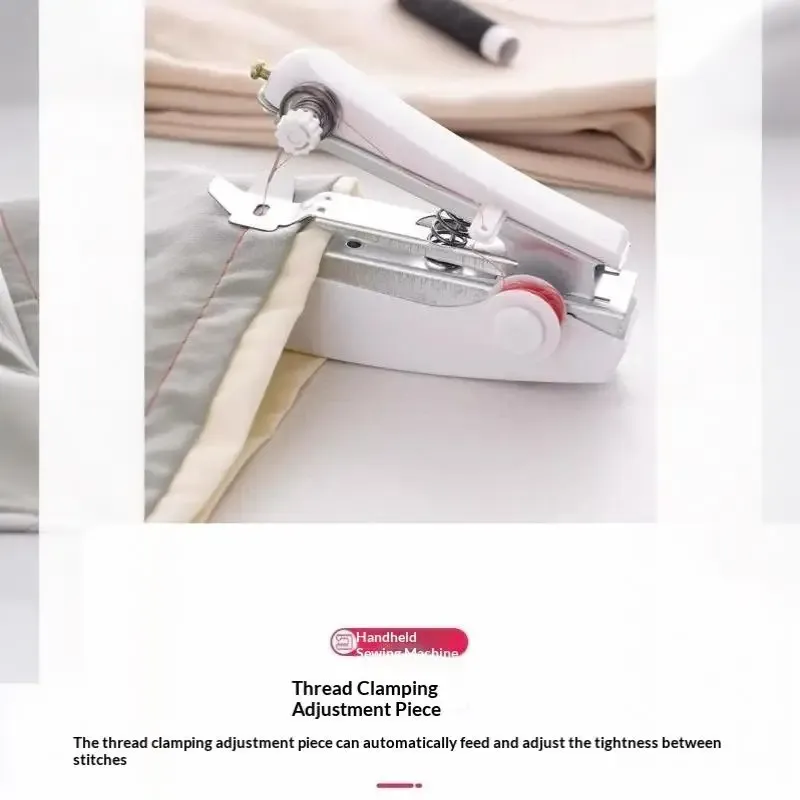 Mini Handnähmaschine Akku für Kleidung Leder DIY
