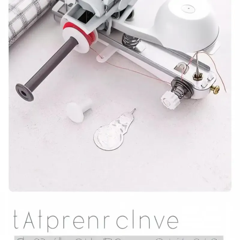 Mini Handnähmaschine Akku tragbar für Kleidung Leder DIY