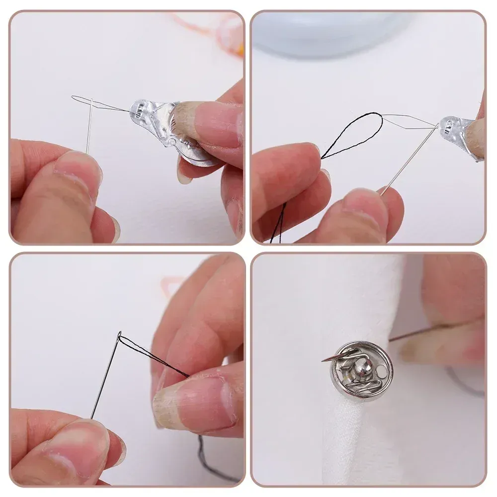 Mini Handnähmaschine tragbar für Kleidung Leder Reparatur