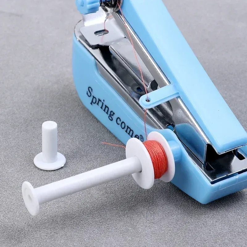 Mini Handnähmaschine tragbar für Kleidung Leder Reparatur