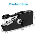Mini Handnähmaschine USB Akku für Jeans Vorhänge Leder – 5