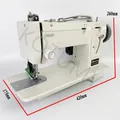 Nähmaschine elektrisch 22 9 cm Arm Zickzack für Leder – 3