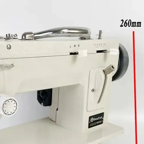 Nähmaschine elektrisch 22 9 cm Arm Zickzack für Leder