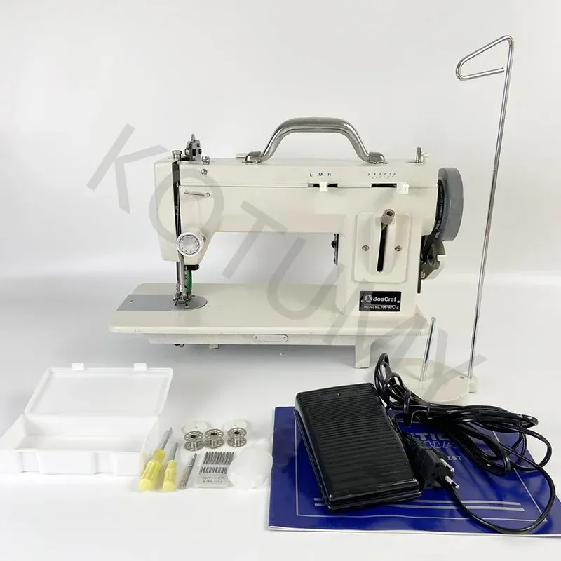 Nähmaschine elektrisch 7/9 Zoll Arm Zickzack für Leder