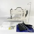 Nähmaschine elektrisch 9 Zoll Arm Zickzack für dicke Stoffe – 4