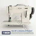 Nähmaschine elektrisch 9 Zoll Arm Zickzack für dicke Stoffe – Farbe 7 inchZigzagStraight