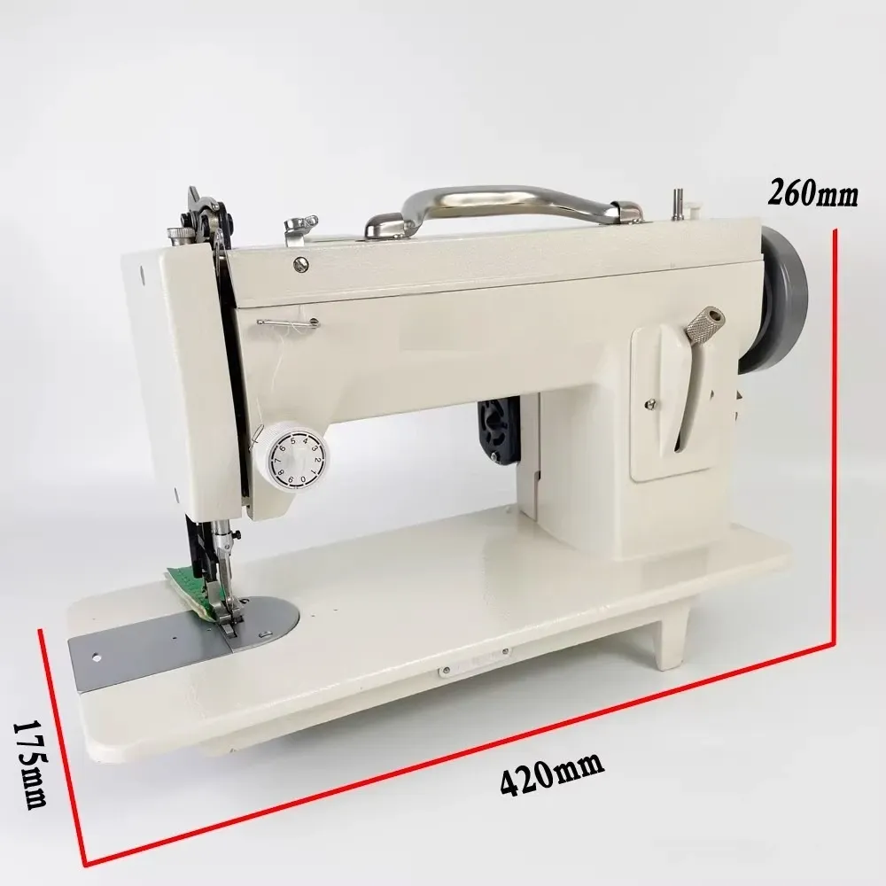 Nähmaschine elektrisch mit Transportfuß Zickzack für Leder
