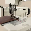 Nähmaschine kompakt 7 Zoll Metallgehäuse Zickzack für Leder – 6