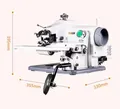 Nähmaschine Leder Ärmel Bündchen KX500 verdeckte Nähte – 1