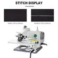 Nähmaschine Leder Ärmel Bündchen KX500 verdeckte Nähte – 6