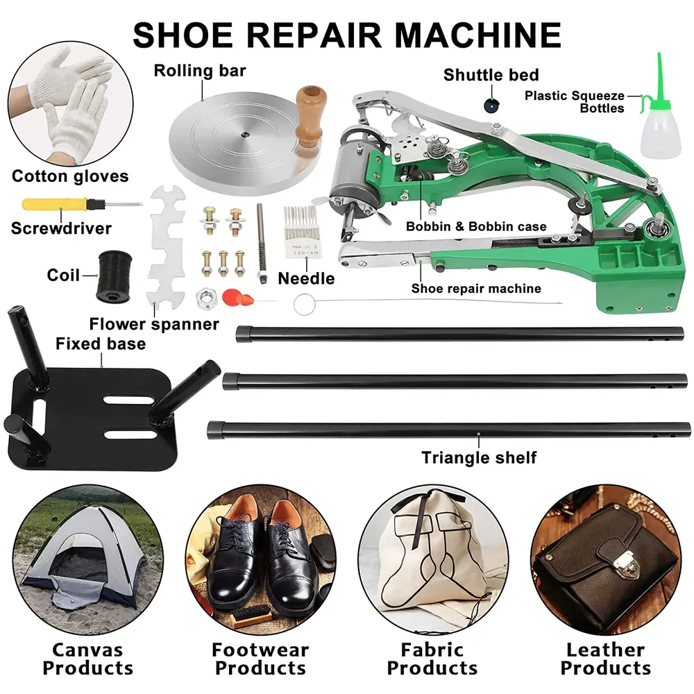 Nähmaschine Metall Schuhmacher für Reparatur Schuhe und Leder