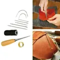 Nähnadel Set Leder mit Faden und Fingerhut – 4