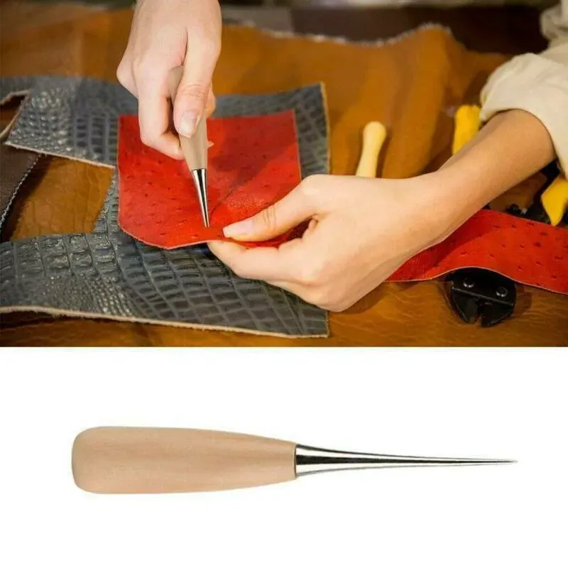 Nähnadel Set Leder mit Faden und Fingerhut