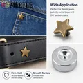 Niete Stern Leder 1 Stück für Taschen Geldbörsen Jeans Jacken Gürtel Schuhe – 2