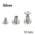 Nieten Doppel Kopf 5 bis 10 mm für Leder – 6