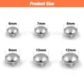 Nieten Metall Spike 6 bis 12 mm für Lederhandwerk – 2