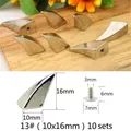 Nieten Spikes rund 7 bis 29 mm für Kleidung – Farbe 13 (10x16mm) 10sets