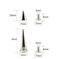 Nieten Spikes rund 7 bis 29 mm für Kleidung – 3