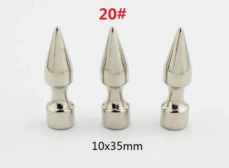 Nieten Spikes rund 7 bis 29 mm für Kleidung
