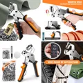 Ösenstanzwerkzeug 10mm mit 500 Ösen für Leder Stoffarbeiten – 5