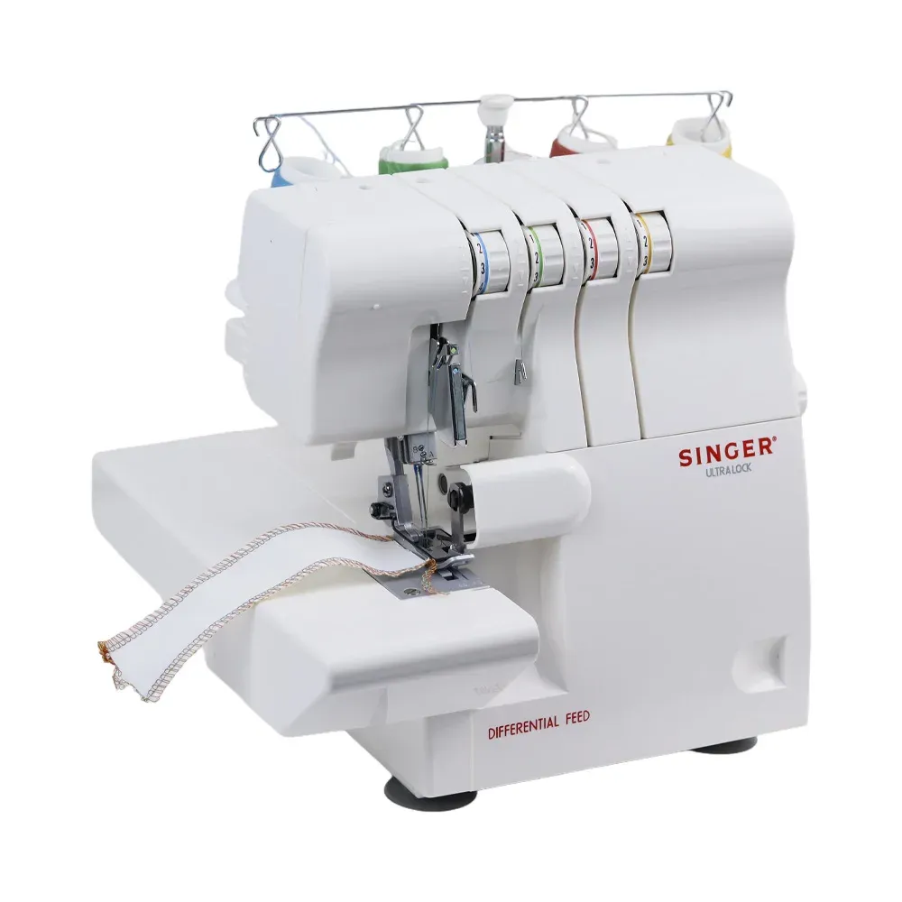 Overlock Nähmaschine elektrisch Haushalts flaches Bett für Leder