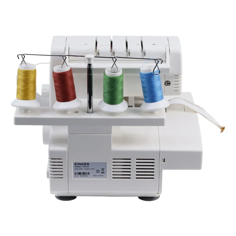 Overlock Nähmaschine elektrisch Haushalts flaches Bett für Leder