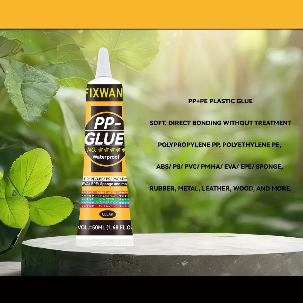 Polypropylenkleber 50 ml wasserfest für Kunststoff und Leder