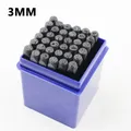 Prägestempel Leder Stahl 3 bis 6 mm für DIY Handwerk – Farbe size 3mm