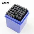 Prägestempel Leder Stahl 3 bis 6 mm für DIY Handwerk – Farbe size  4mm
